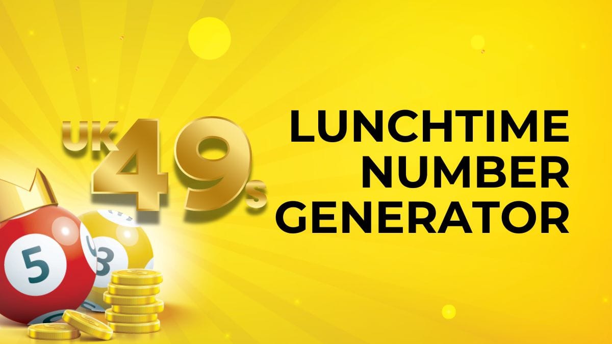 UK49s Lunchtime Number Generator