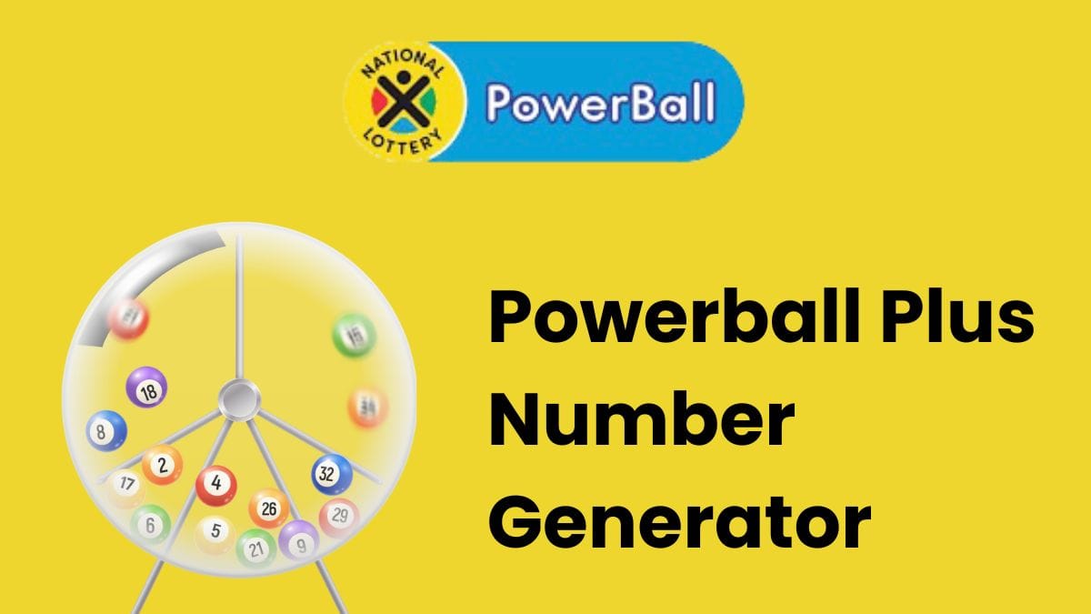 Powerball Plus Number Generator