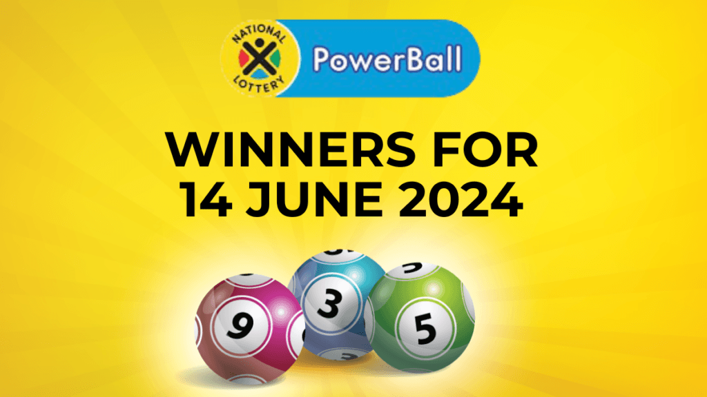 Congratulations to the Ithuba Powerball Winners for 14 June 2024 Powerball Winners