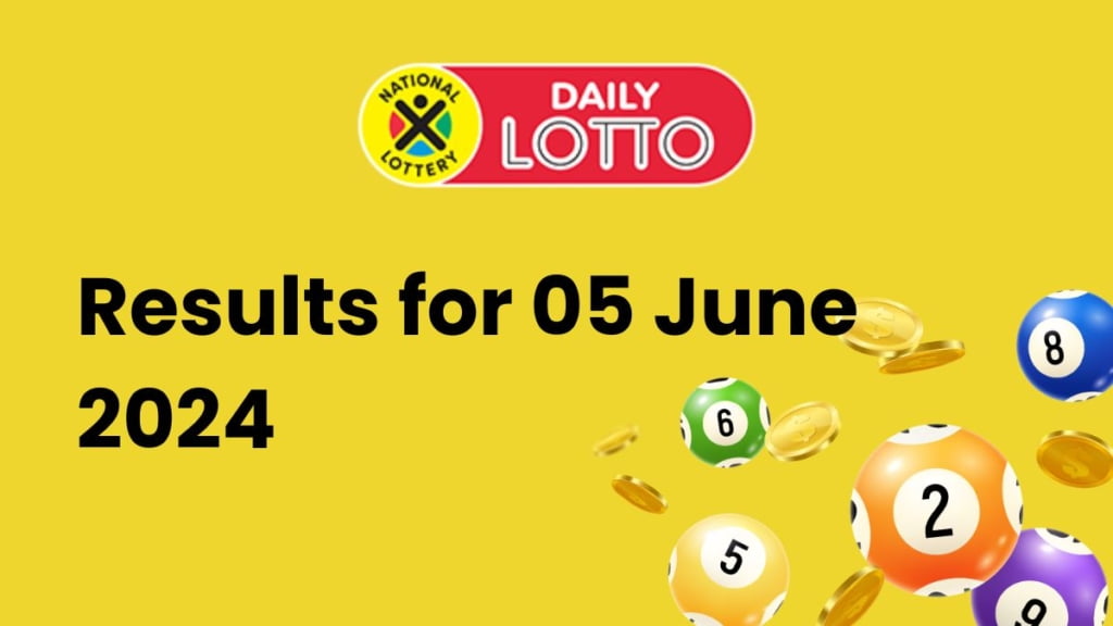 Ithuba Daily Lotto Results for 05 June Daily Lotto Results