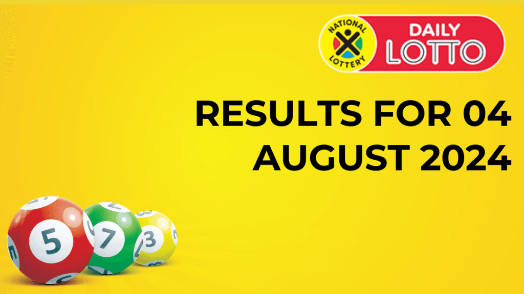 Ithuba Daily Lotto Results for 04 July 2024 daily lotto results