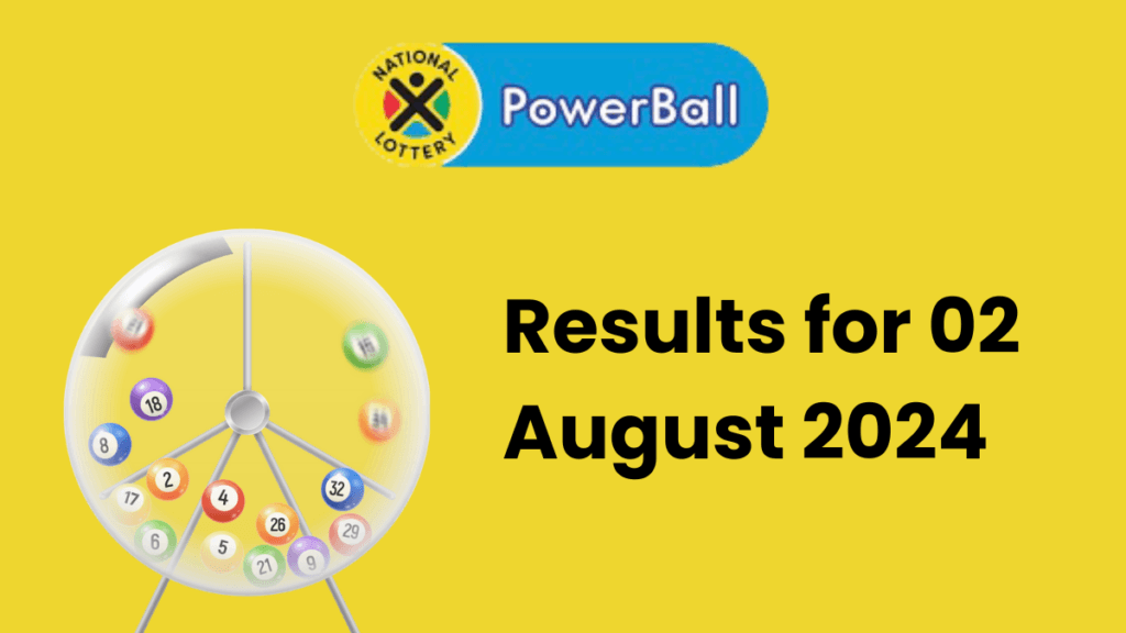 Ithuba Powerball Results for 02 August 2024 ithuba powerball results