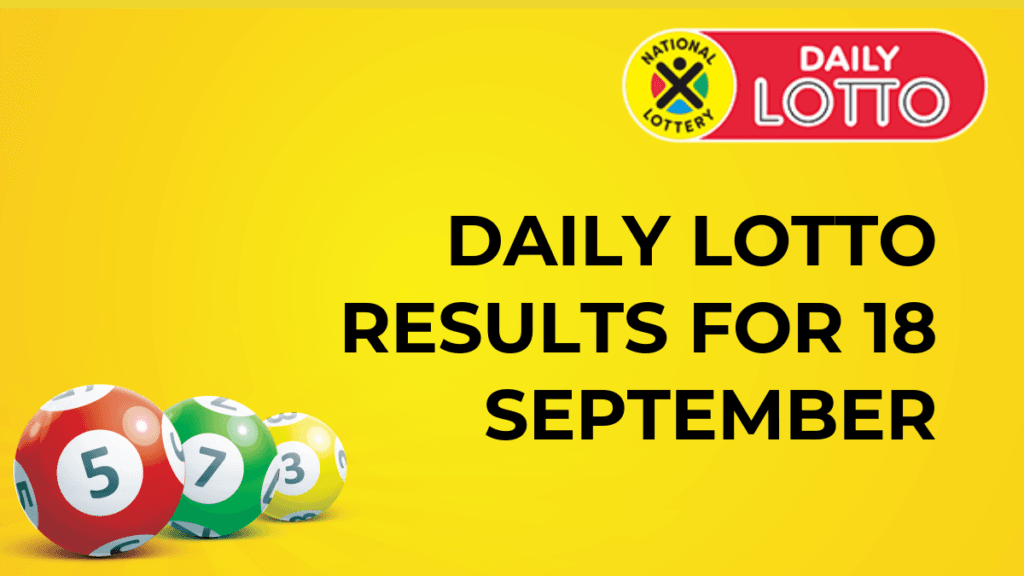 daily lotto results