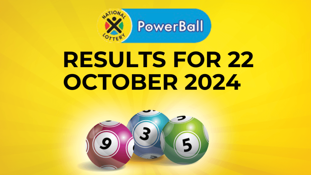 Ithuba Powerball Results for 22 October 2024 Ithuba Powerball Results