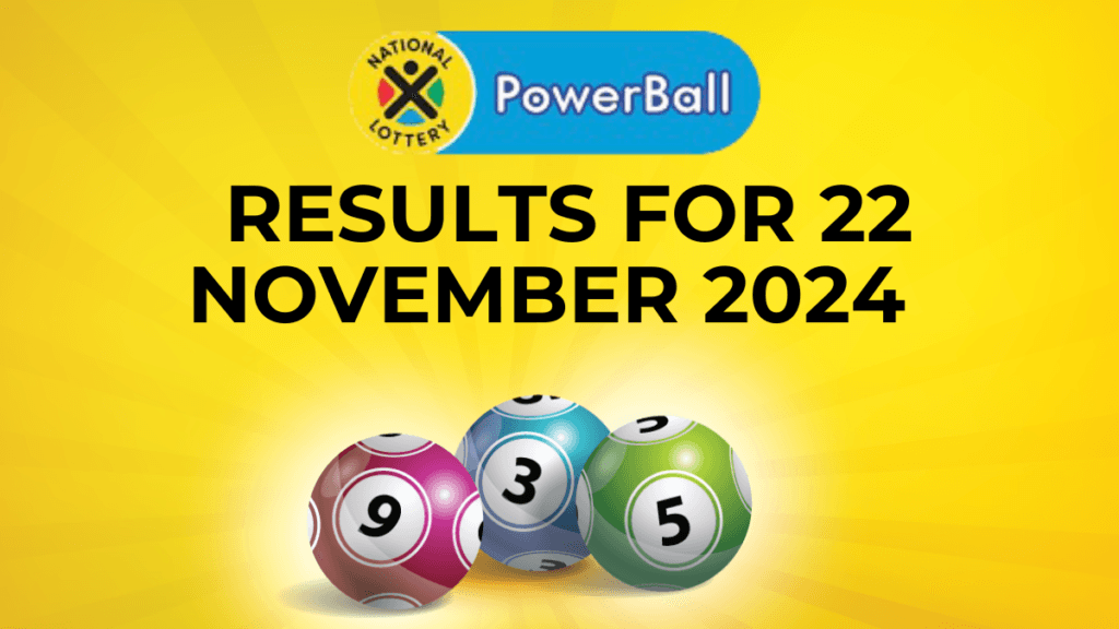 Ithuba Powerball Results for 22 November 2024 Ithuba powerball Results
