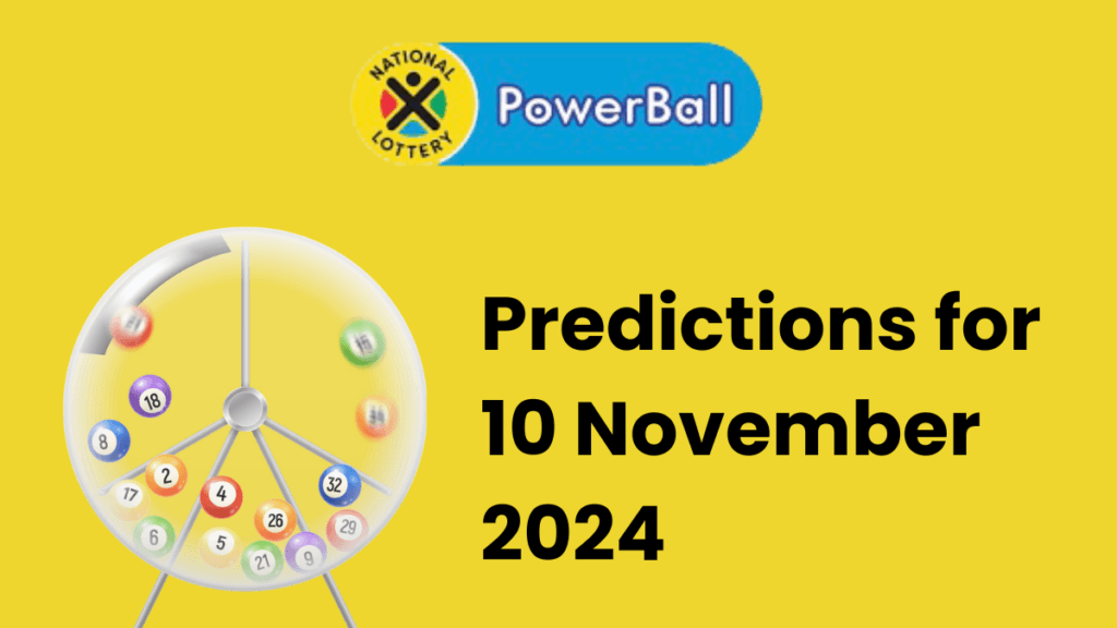Ithuba Powerball Predictions for 10 December 2024 ithuba powerball predictions
