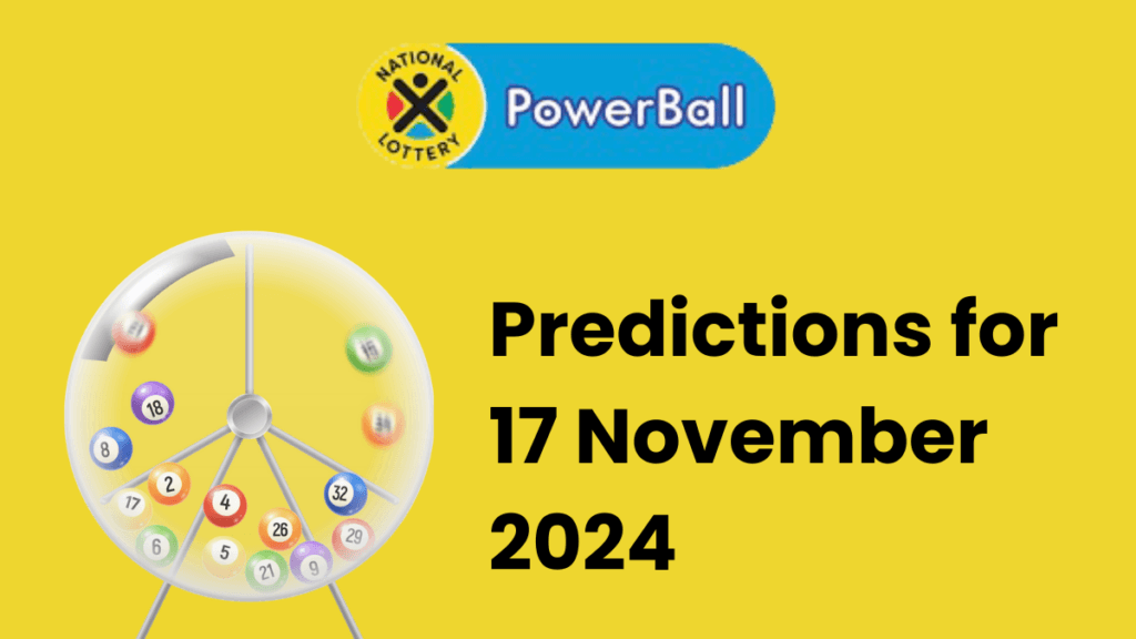 Ithuba Powerball Predictions for 17 December 2024 Ithuba powerball predictions