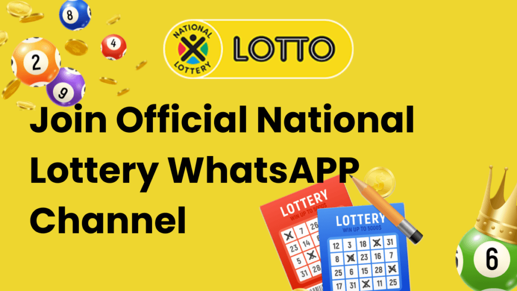 National Lottery WhatsAPP Channel