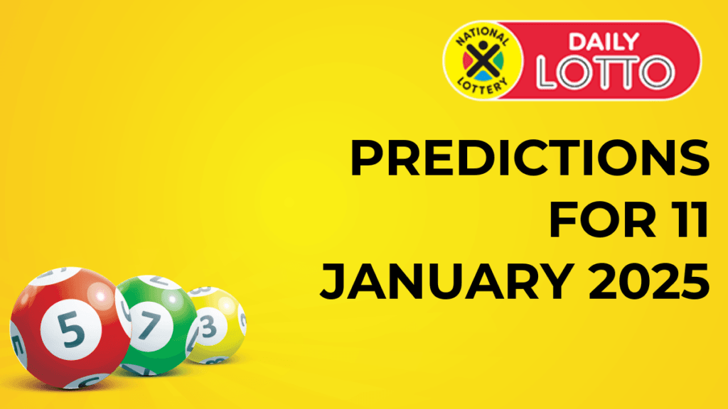 Ithuba Daily Lotto Predictions for 11 January 2025 daily lotto predictions