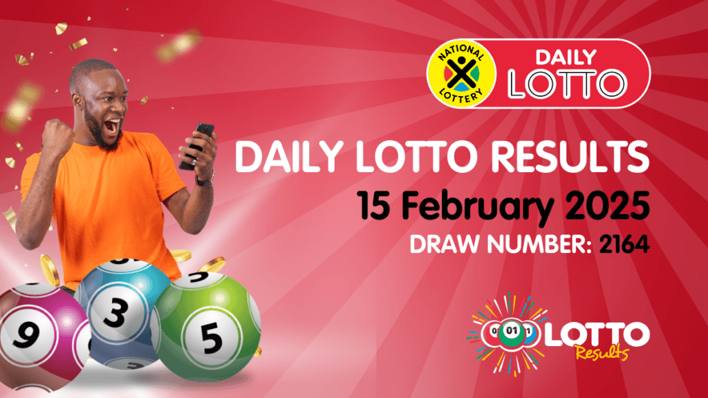 Ithuba Daily Lotto Results for 15/02/2025 daily lotto results