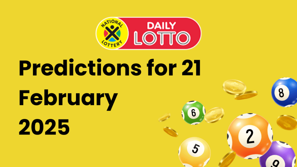 daily lotto predictions