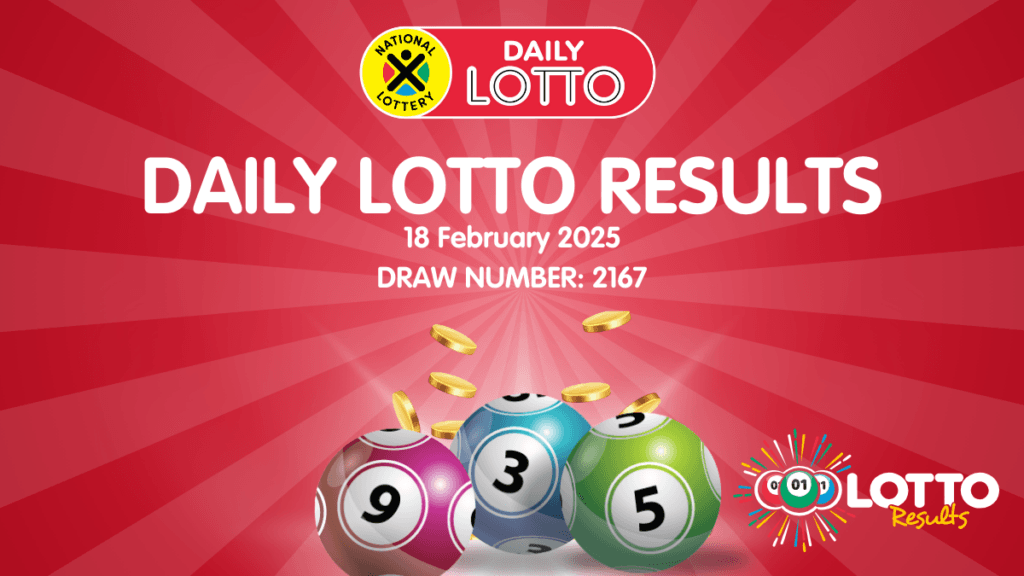 Ithuba Daily Lotto Results for 18/02/2025 daily lotto results