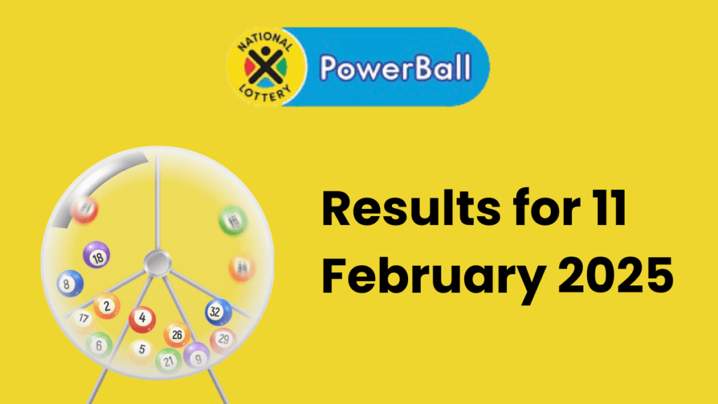 Ithuba Powerball Results for 11/02/2025 powerball results