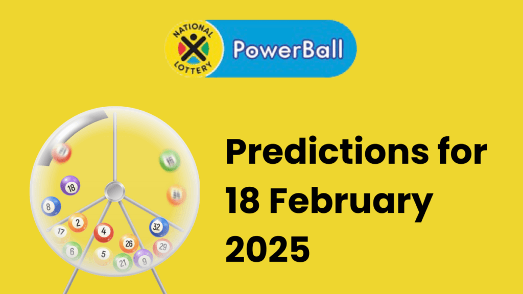 Ithuba Powerball Predictions for 18/02/2025 powerball predictions