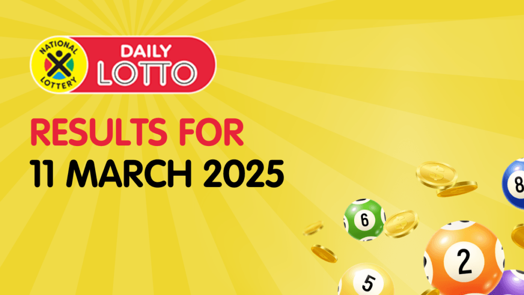 Ithuba Daily Lotto Results for 11/03/2025 daily lotto results