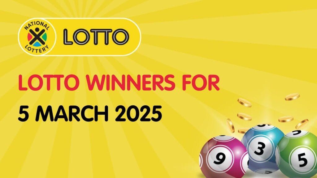 LOTTO RESULTS: Congratulations to the Lotto Winners for 05/03/2025 Lotto results