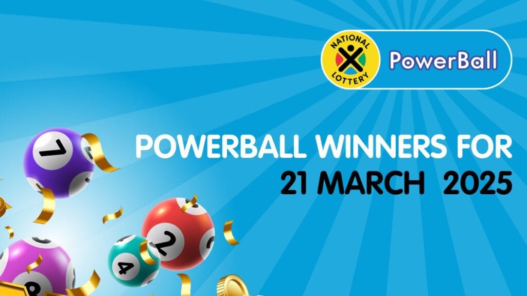 POWERBALL RESULTS: Congratulations to the Powerball Winners for 21/03/2025 Powerball results