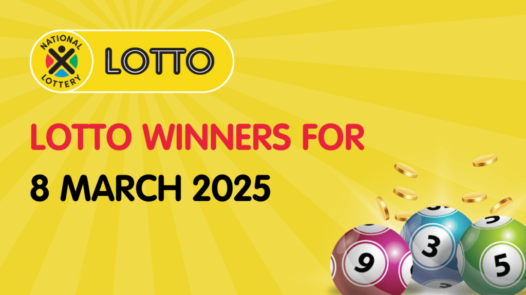 LOTTO RESULTS: Congratulations to the Lotto Winners for 08/03/2025 Congratulations to the Lotto Winners for 08/03/2025