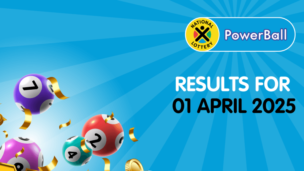 Ithuba Powerball Results for 01/04/2025 Powerball Results